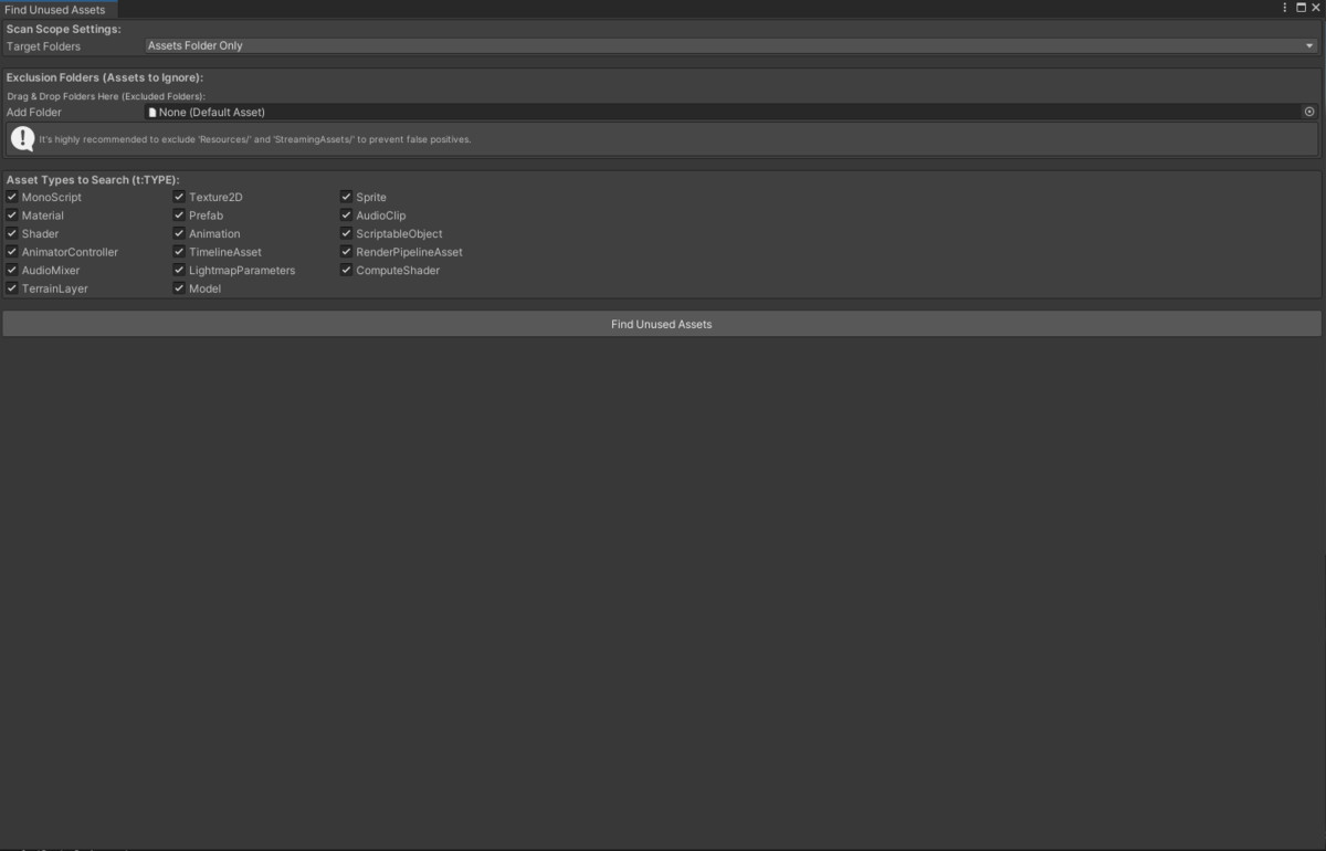 Assets Finder Master