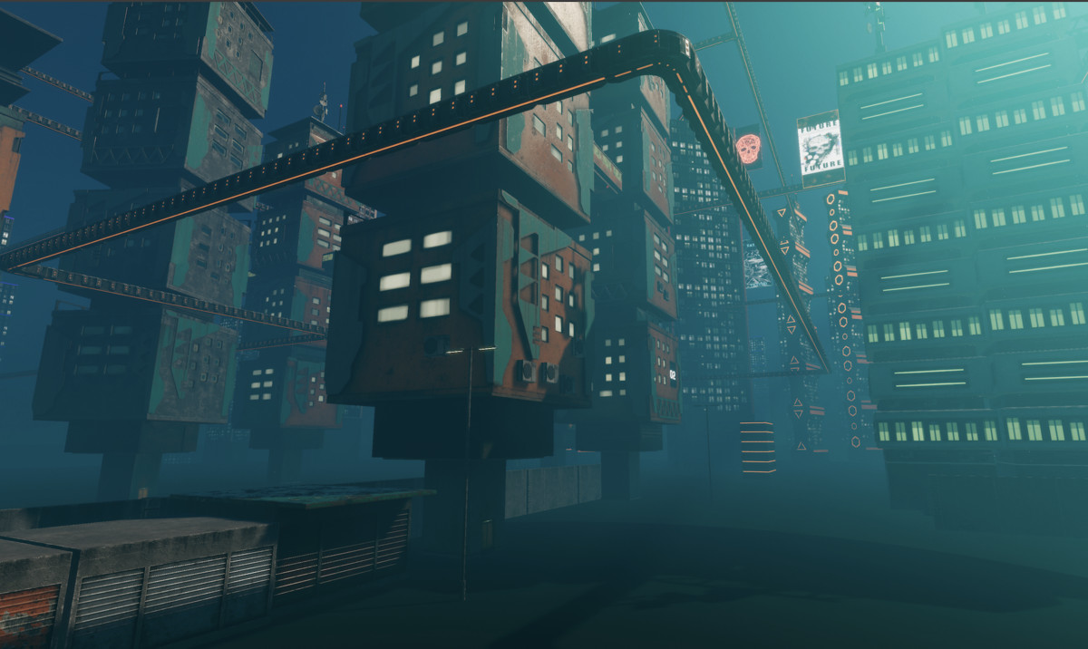 Cyber-Blocks - Modular Cyberpunk Building Pack