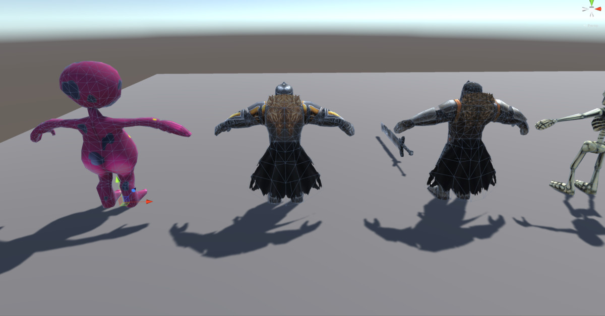 Low Poly Characters Pack Vol1