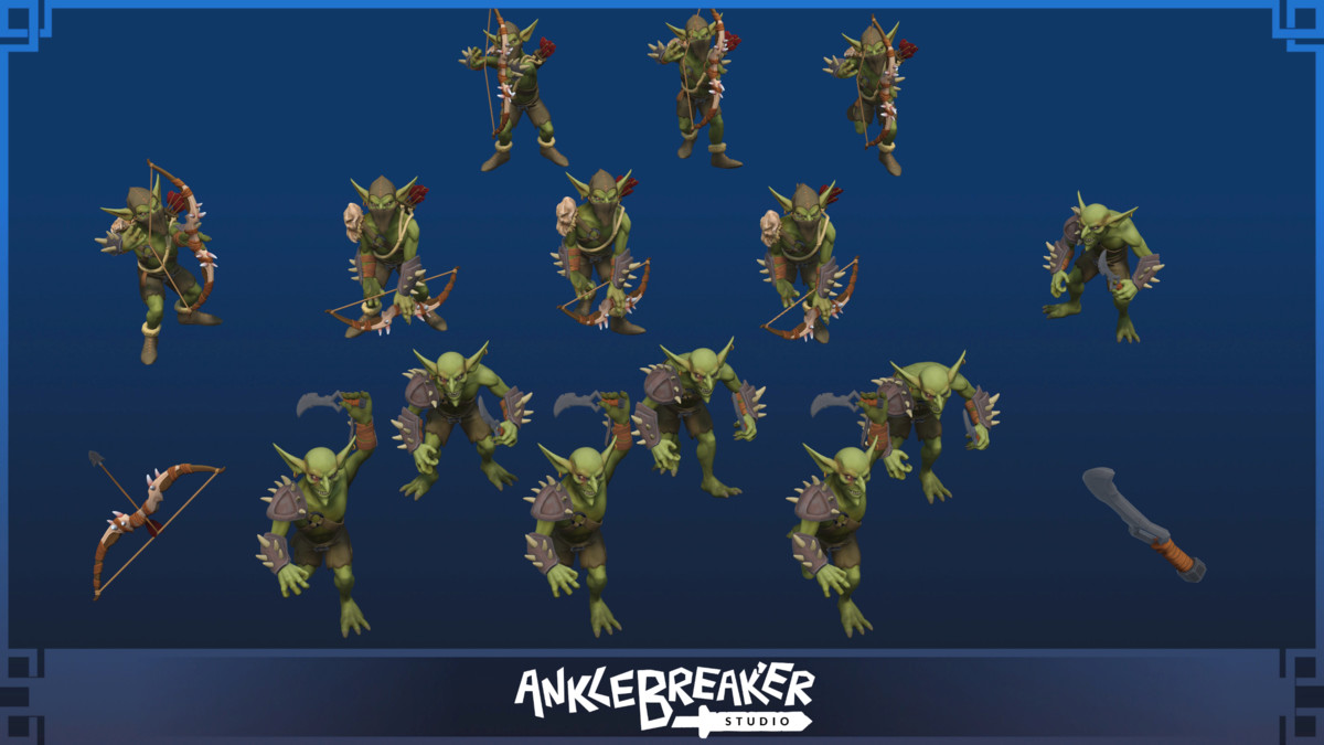 Stylized Goblins Archer & Warrior