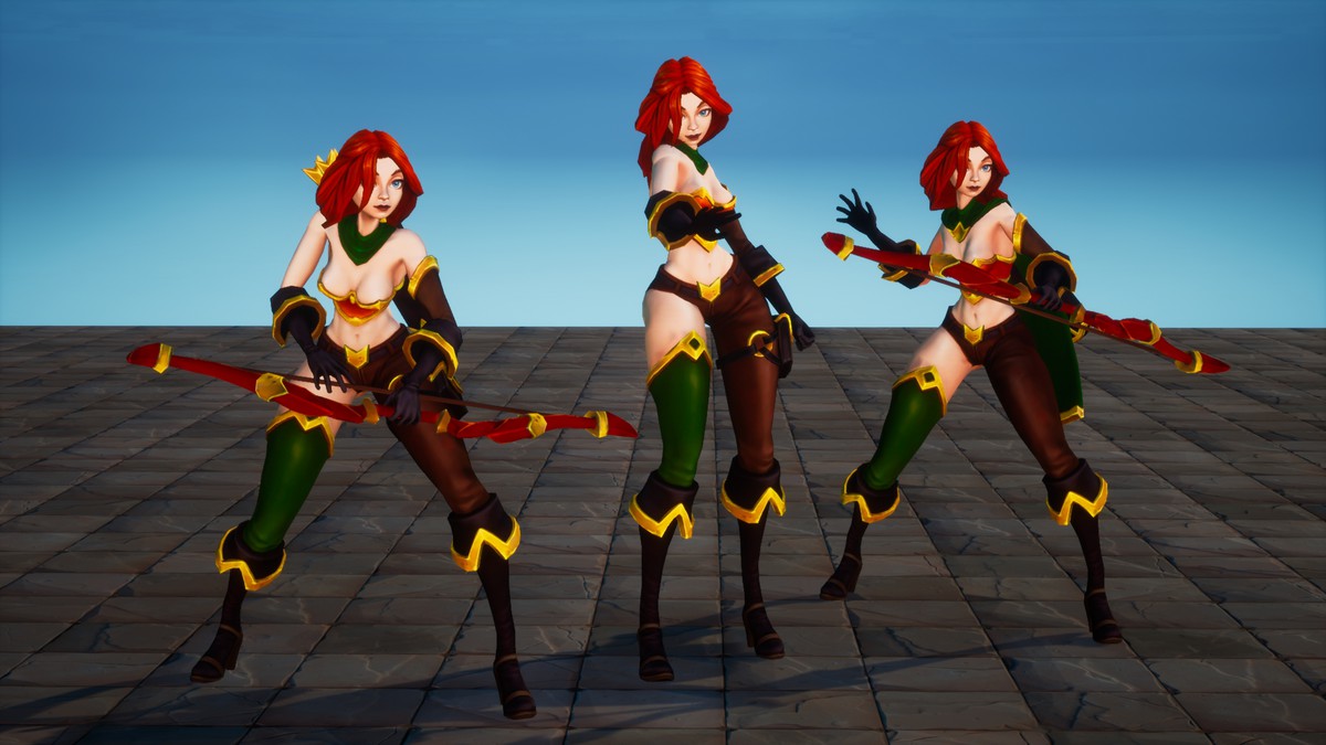 Stylized Fantasy Girls NPC Pack