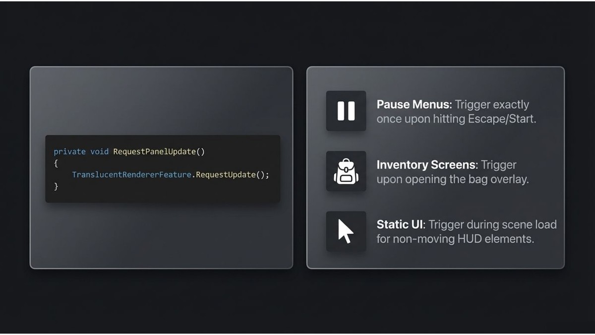 Translucent UI FX – Smart Glass System for URP