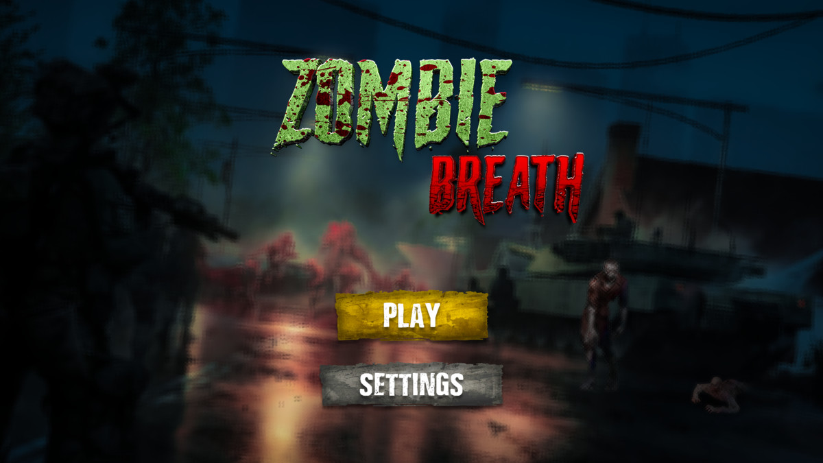 Zombie FPS Shooter Game GUI - Survival & Action HUD Pack