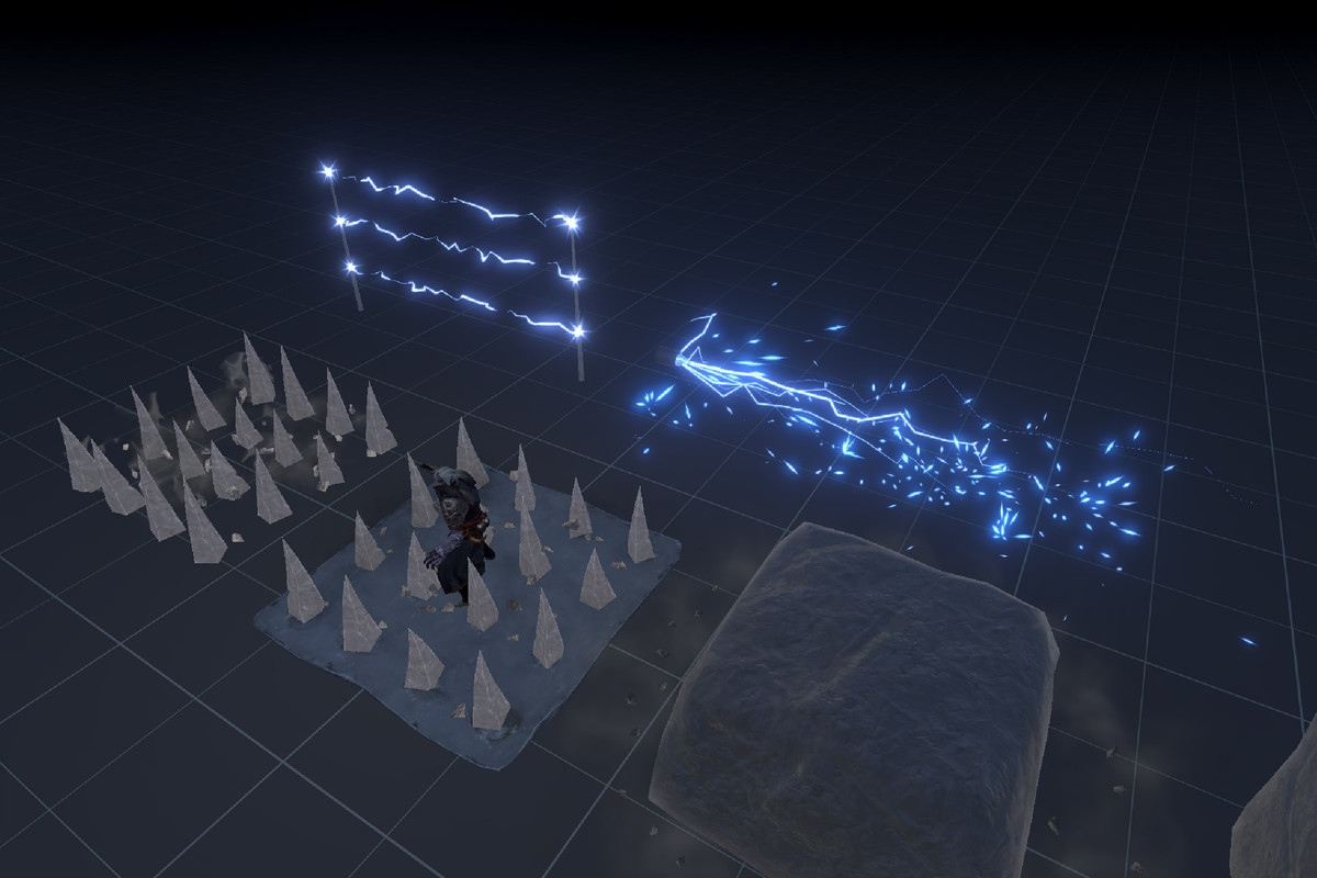 Dungeon traps VFX