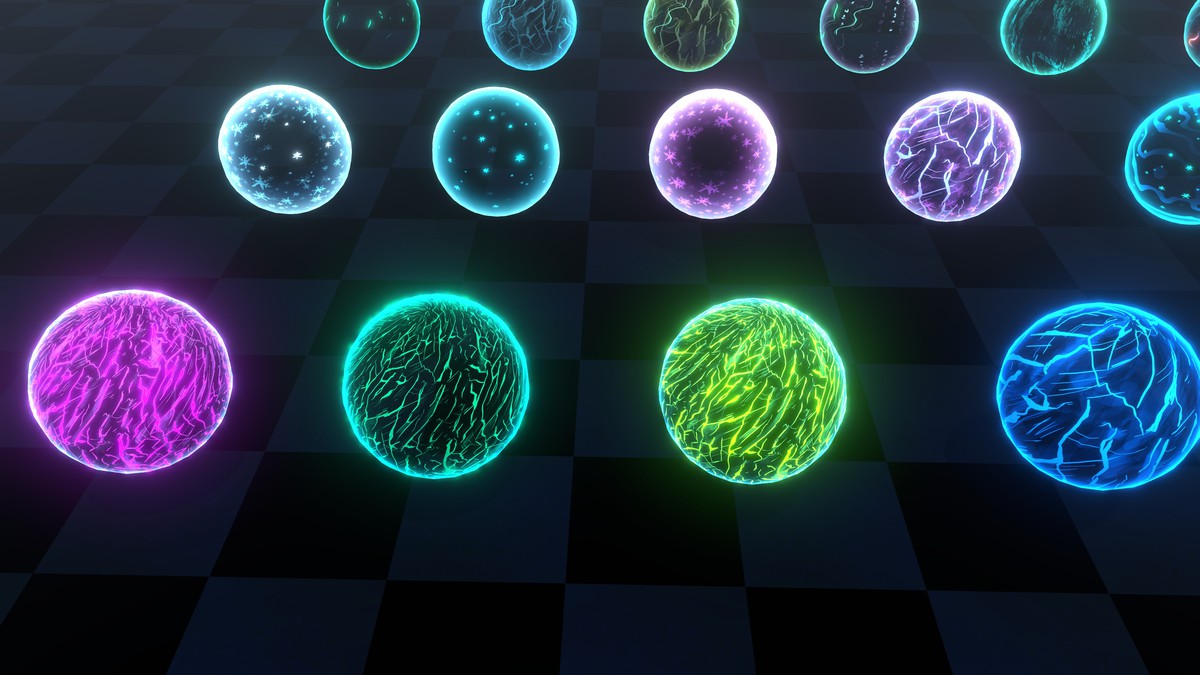 Hologram Shaders 3 in 1 (Fire, Shield, Frozen)