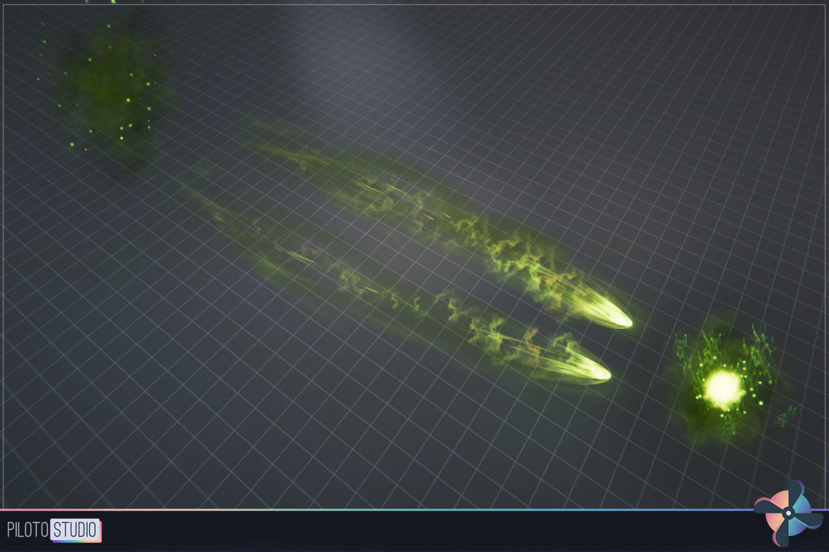 Realistic Poison Magic Spell FX