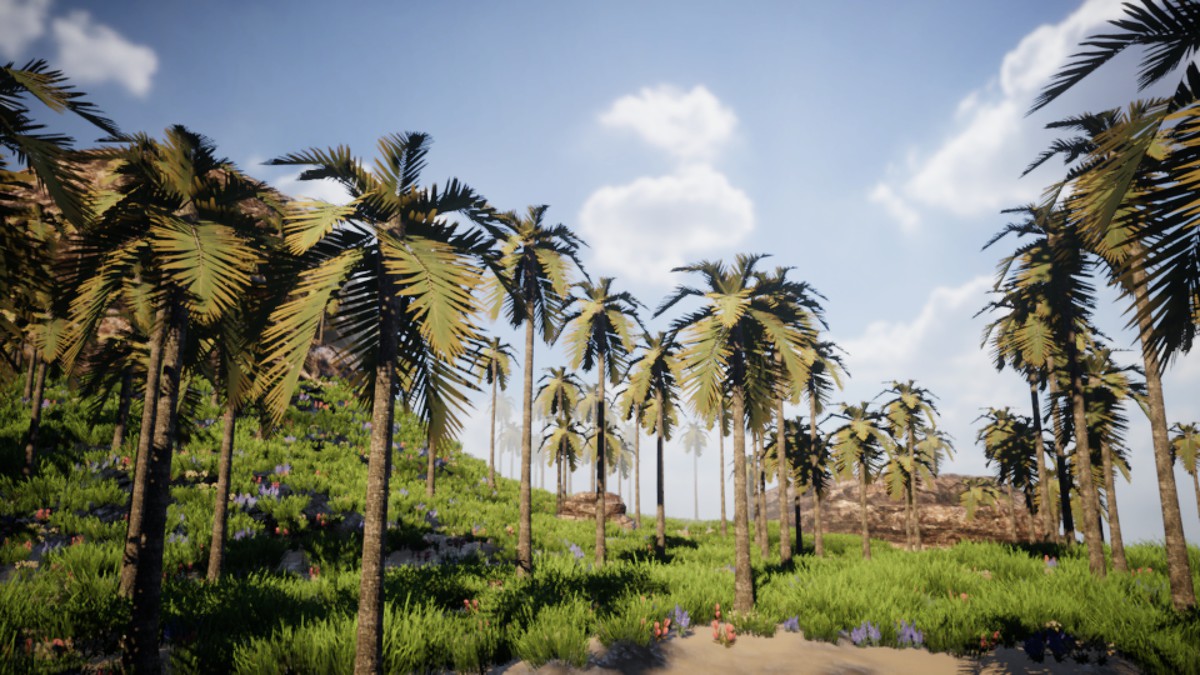 Mobile Palm Tree Bundle (for URP)