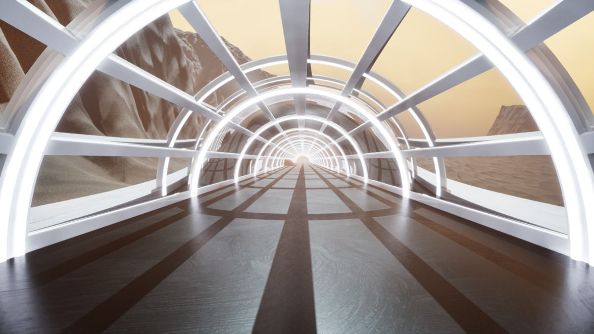 Futuristic Environment Kit Vol.1 – Sci-Fi Mega Mall