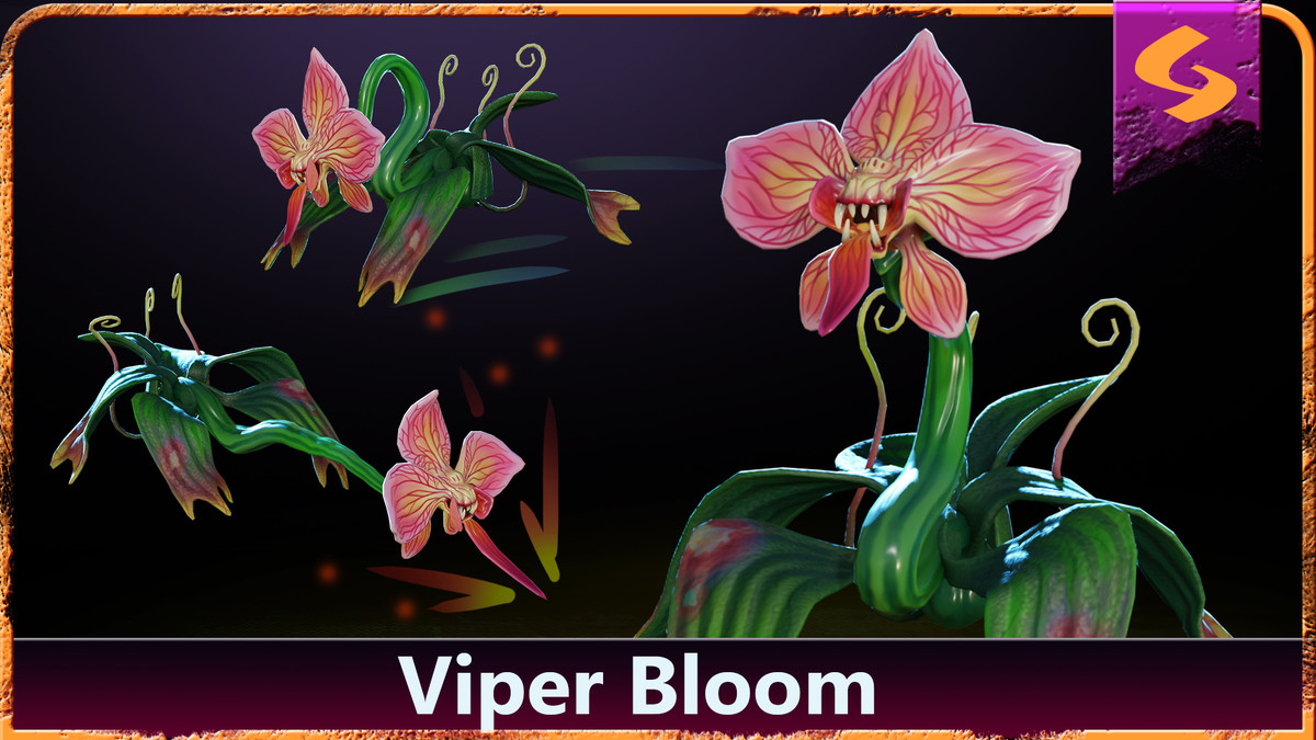 Viper Bloom – Predatory Orchid Enemy