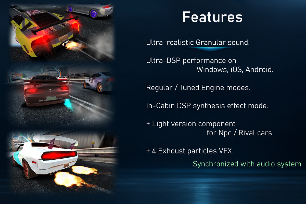 EX MACHINE All-in-One Engine Sound System