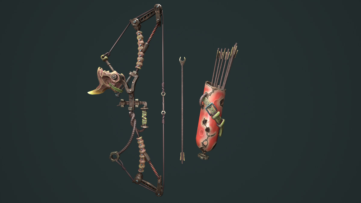 Desert Bow quiver arrow