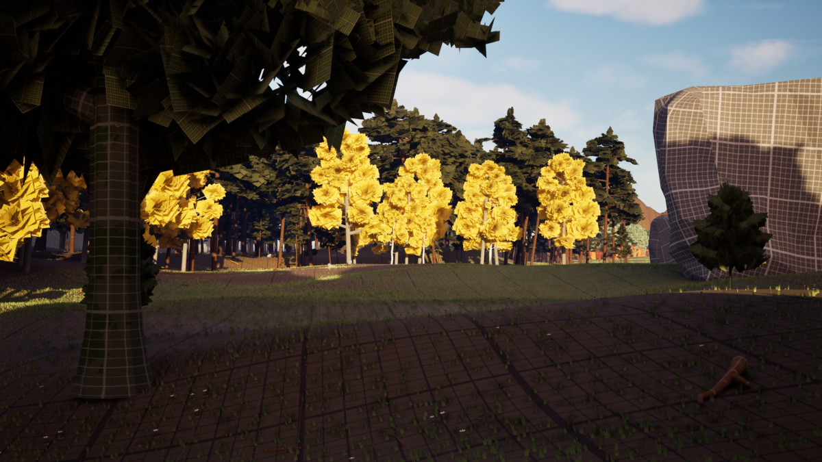 Forest Starter Blockout Kit - 60 Assets Modular Pack for Level Design