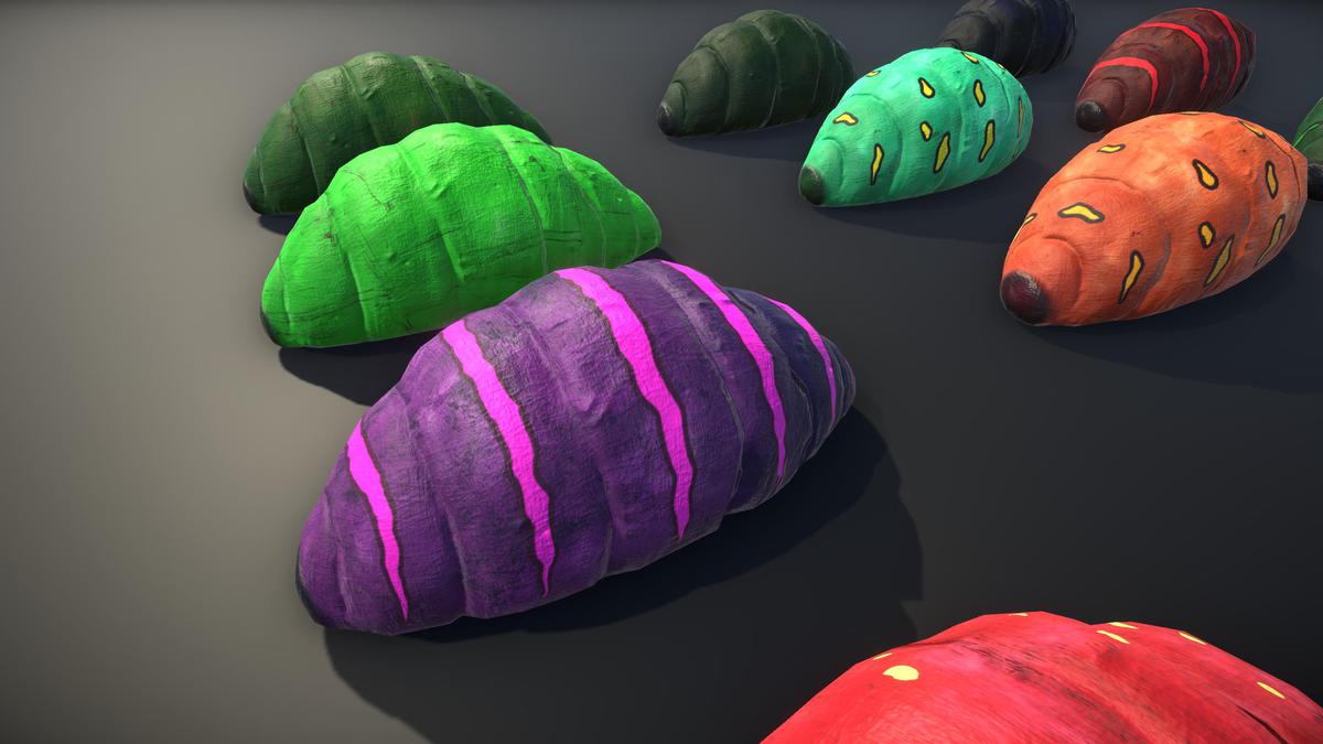 Frozen Winter Worms(Customizable)