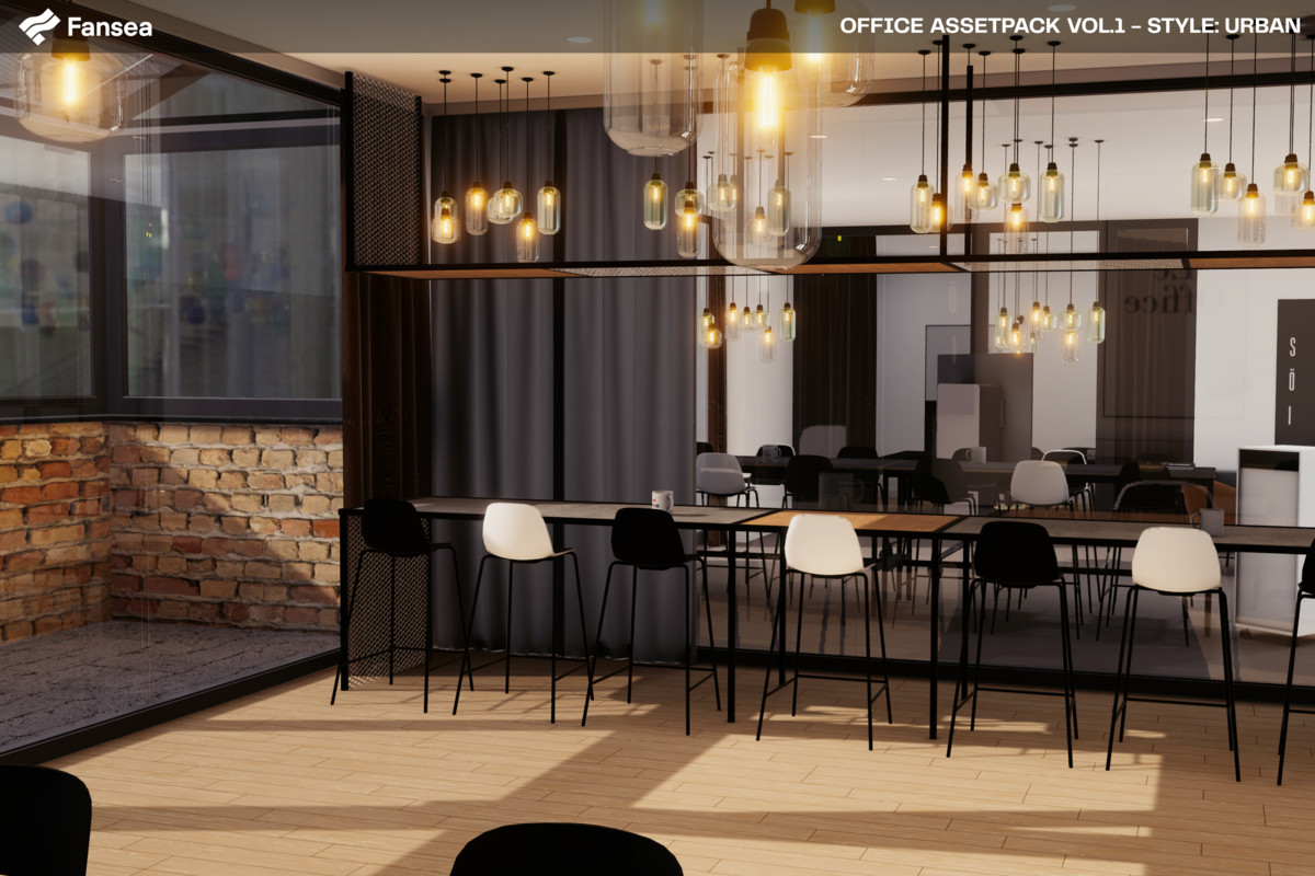 Fansea - Office Interior Pack Vol. 1