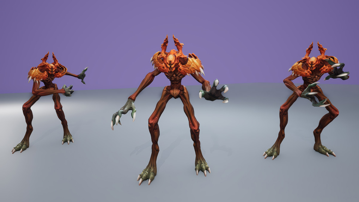 Stylized Swamp Creatures