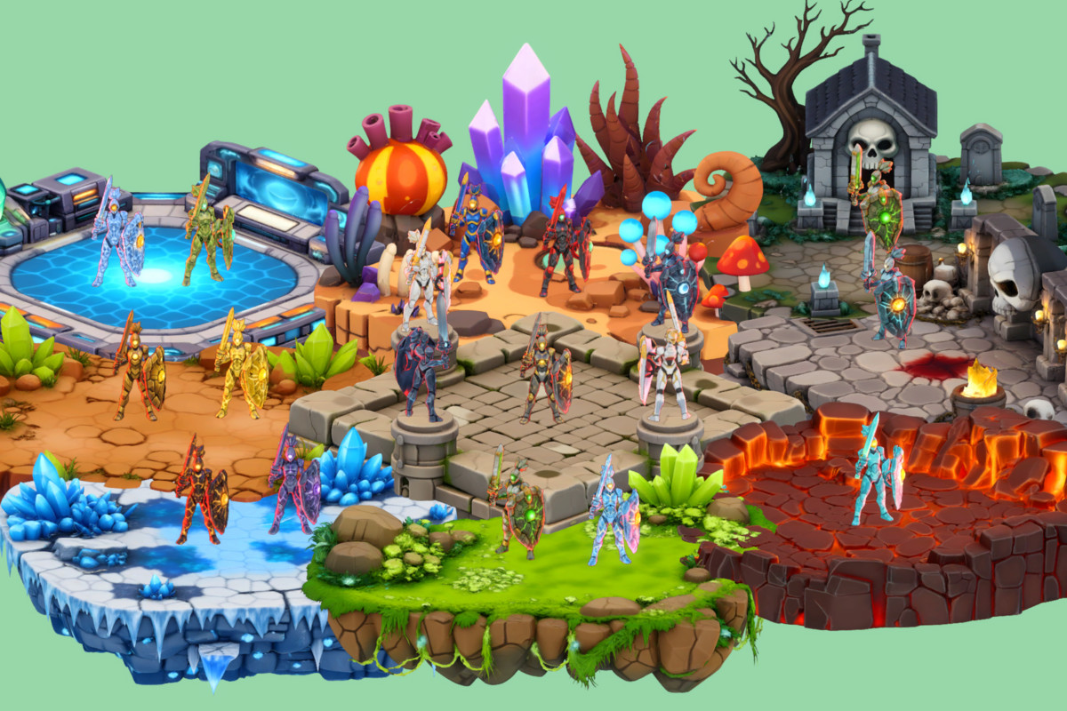 Lumina Knight - Stylized Fantasy Monster (Rig + Animation) – PixeliusVita