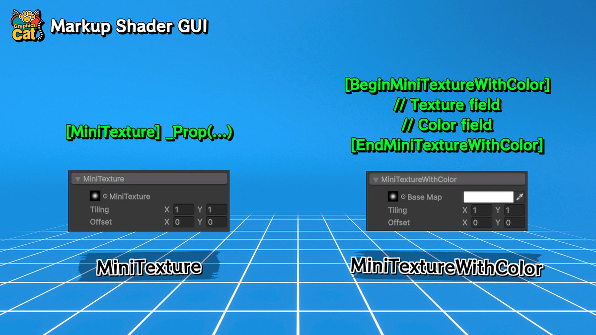 Markup Shader GUI – Tag-Based Layout for Shaders
