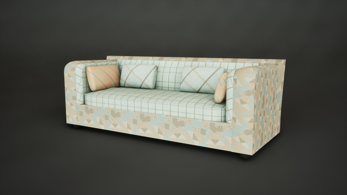 Upholstered Furniture Pack - Customizable 4K PBR Seating Collection Vol.01.