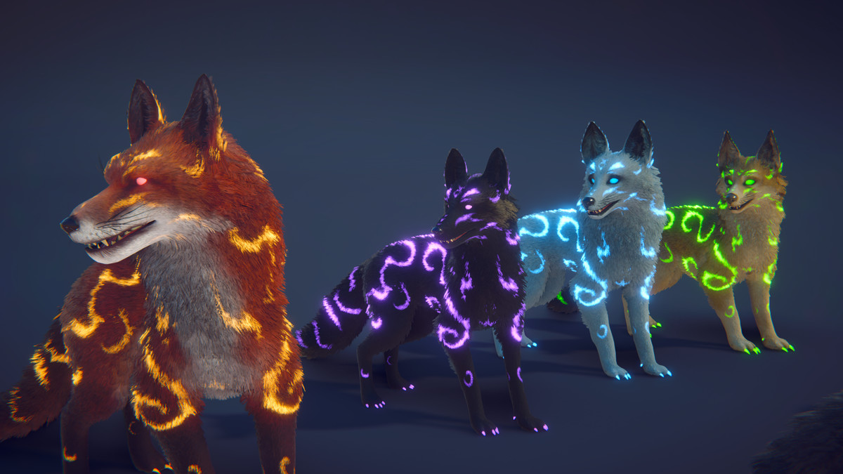 Realistic: Animal Forest Set