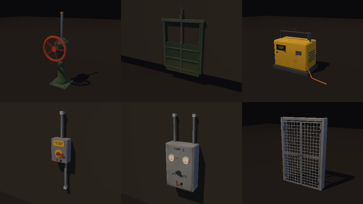 Low Poly Sewers - Victorian Sewer Kit