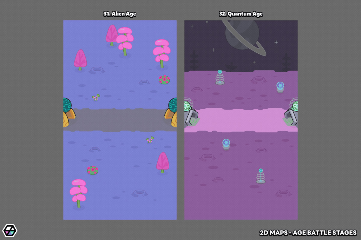 2D Maps - Age Battle Stages