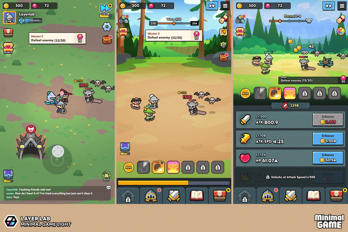 GUI Pro - Minimal Game Light(+PSD)