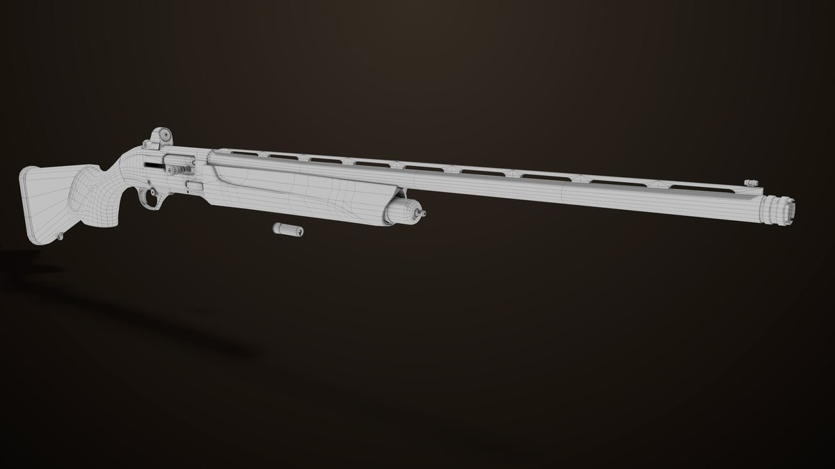 Shotgun Collection 01 URP HDRP Textures