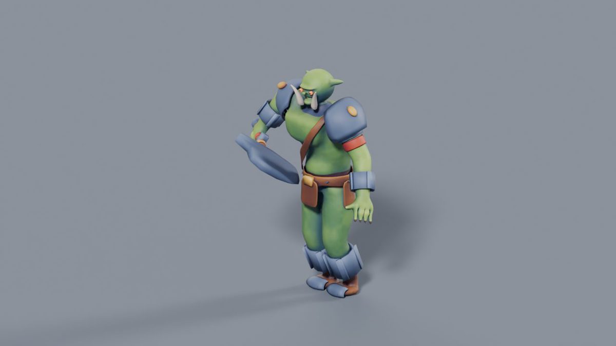 Dungeon Horde - 10 Stylized Rigged Fantasy Monsters with PBR and LODs