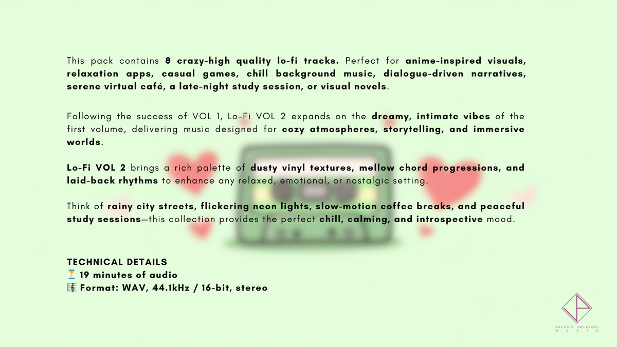 Lo-Fi 2 - Music Pack