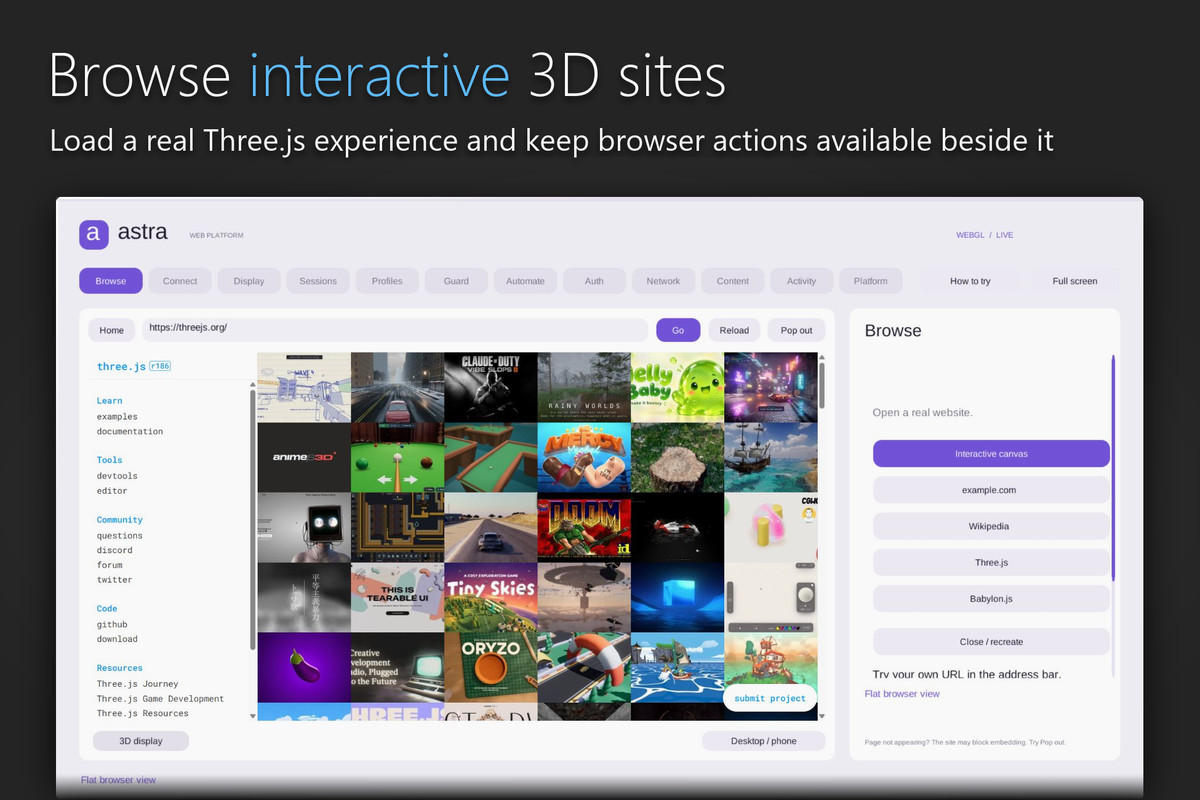 Astra Web Platform - WebView, JS Bridge & OAuth Toolkit