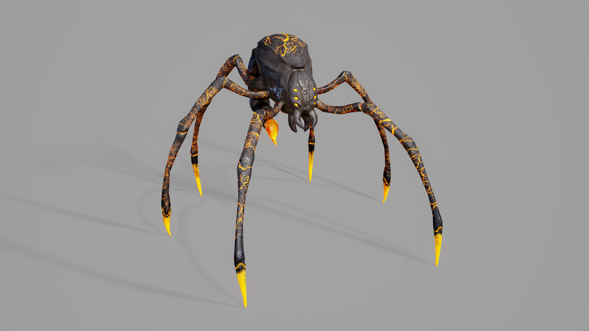 Stylized Spider Creatures Pack