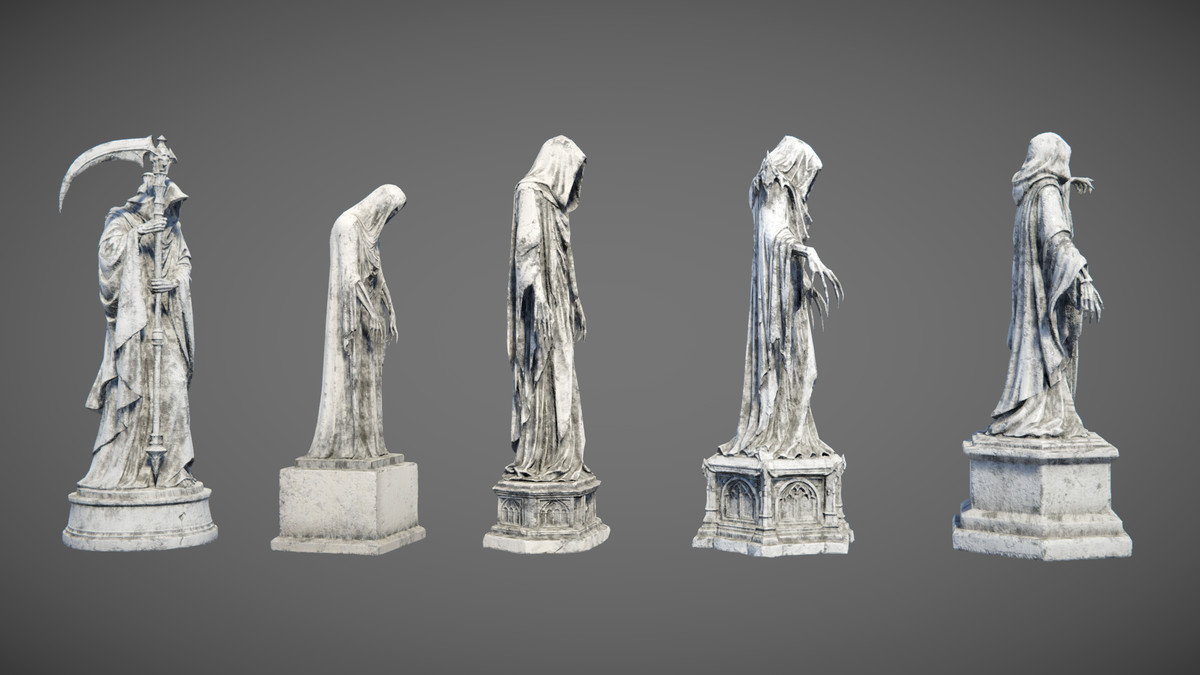 Haunted Statues