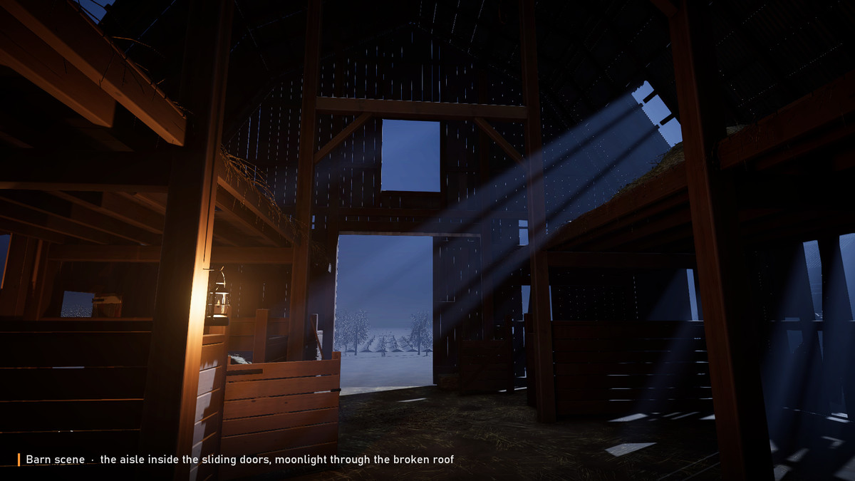 Stylized Haunted Barn - Farmyard & Outbuildings (URP)