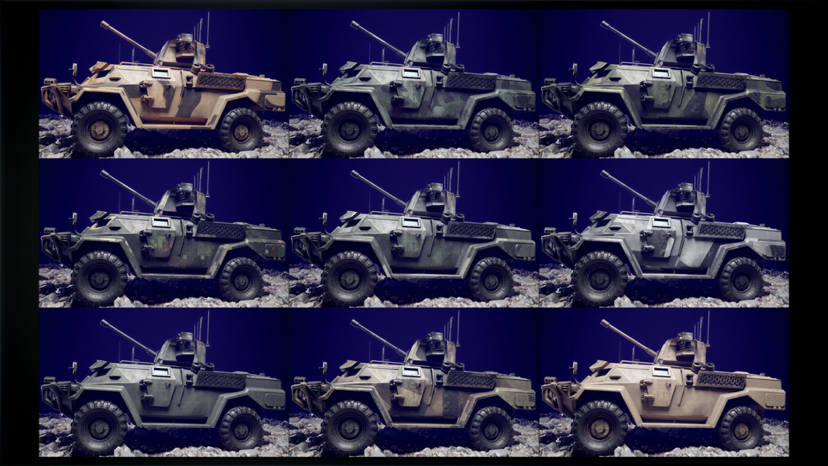 Military Armored Vehicle