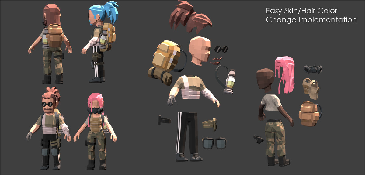 Stylized | LowPoly Characters