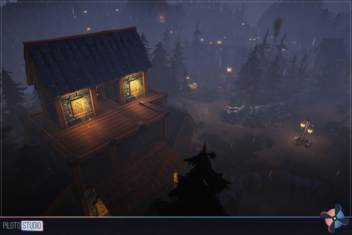 Mega Stylized PBR Environment Pack +500 Assets - Modular Houses, Water Shader