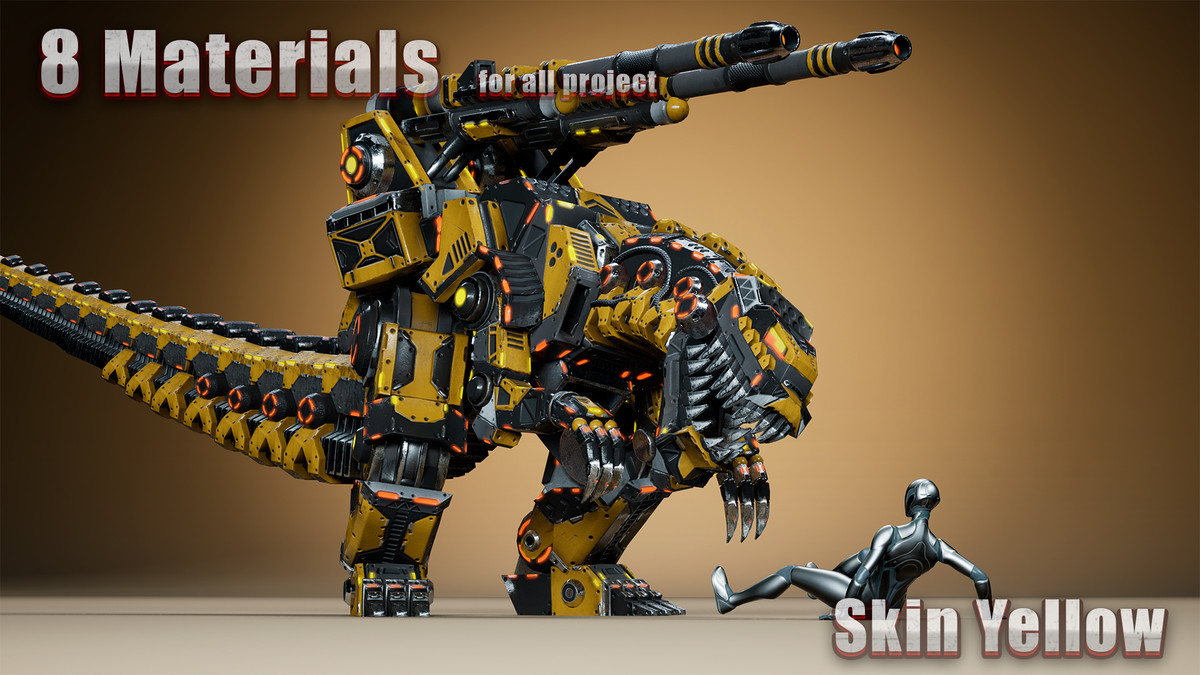 Sci-Fi Dino Gunner