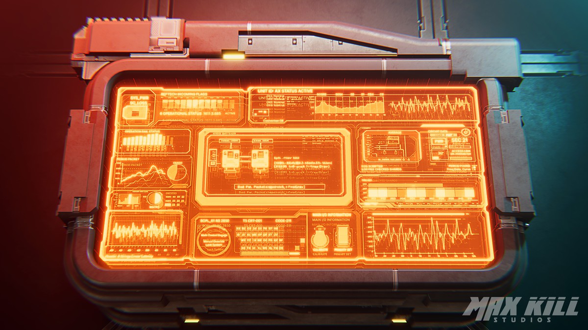 Sci-Fi Hologram Screen Shader