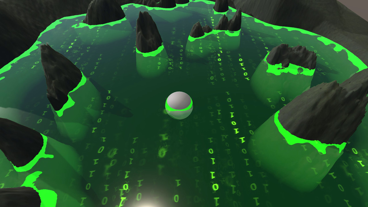 Cyber Neon Water Shader