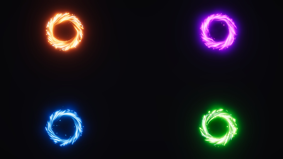 Sci-Fi Space Portal Gates Pack