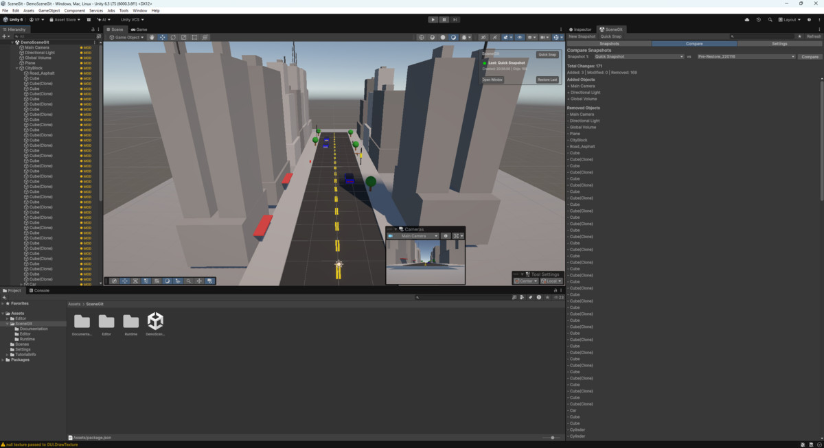 Scene Git - Version Control