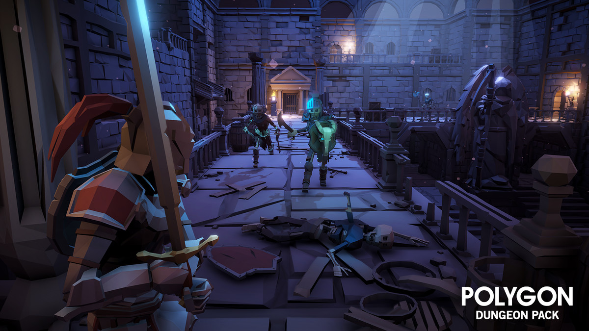 Value Bundle – POLYGON Dungeons Pack and Fantasy Dungeon Map