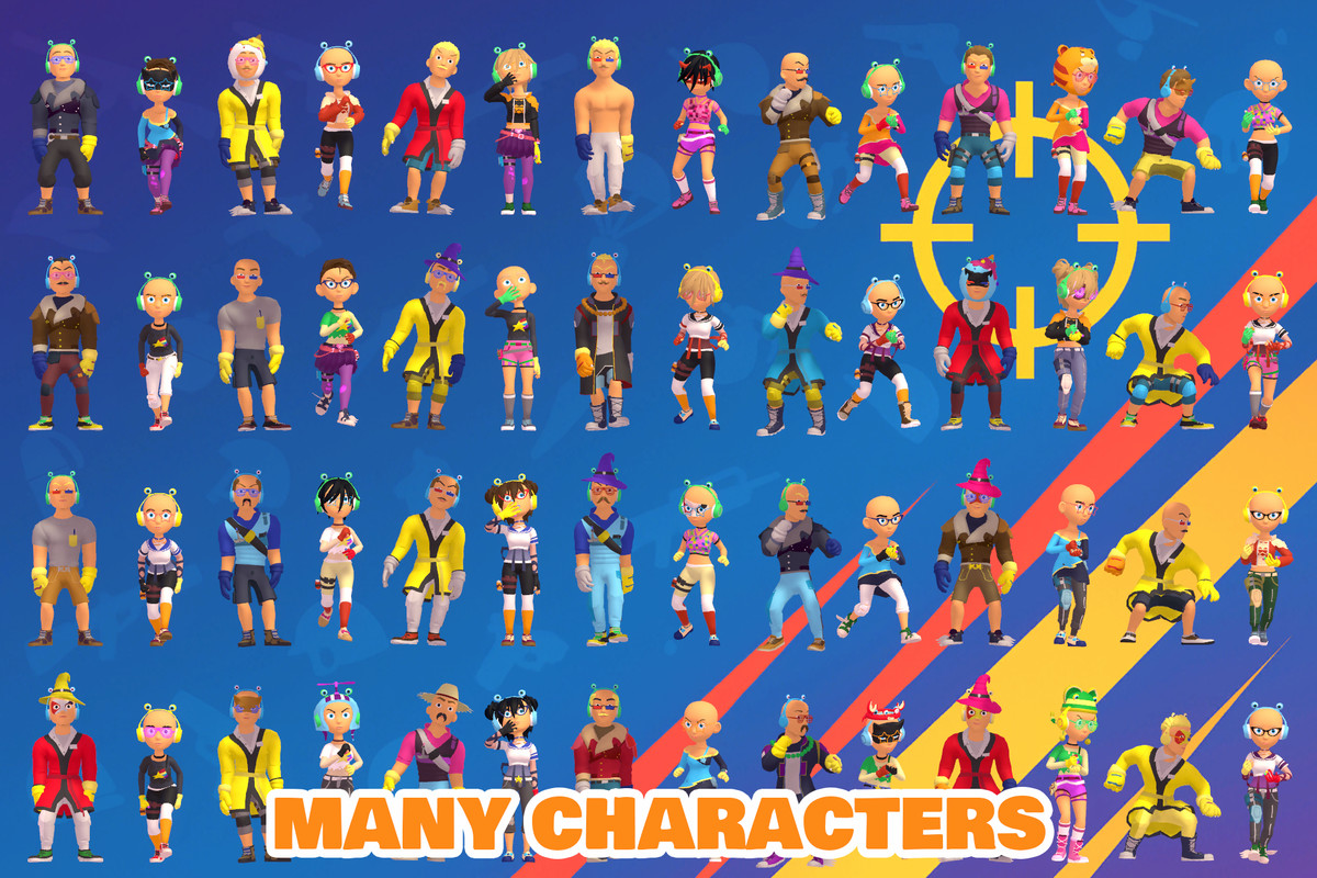 Stylized Battle Characters