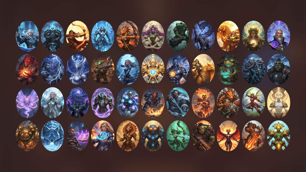 Card Battler Game Assets Pack for Fantasy RPG and Strategy Mobile Games