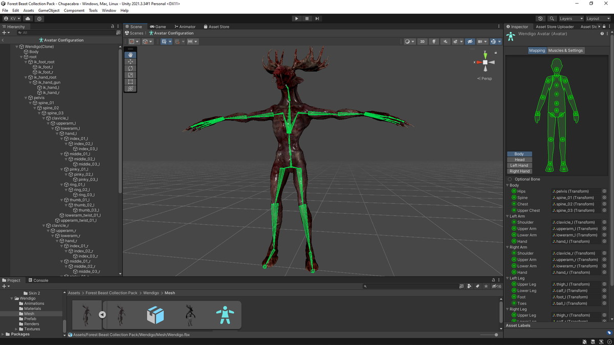 Wendigo - Forest Beast Collection