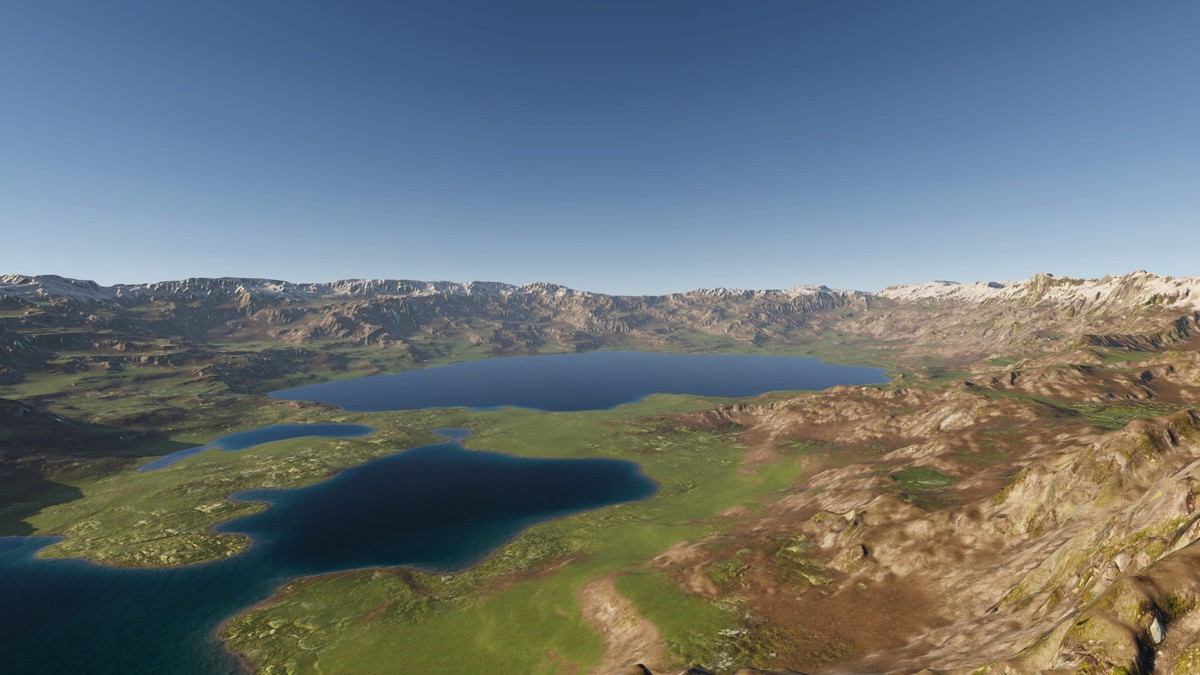 147 Procedural Terrains - Mountains, Lakes & Islands