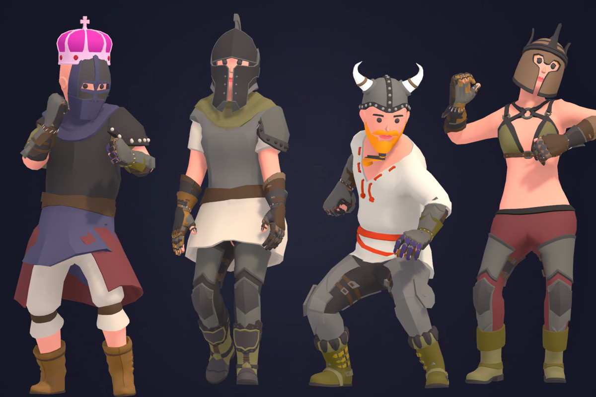 Customizable 3D Fantasy Characters Vol 4