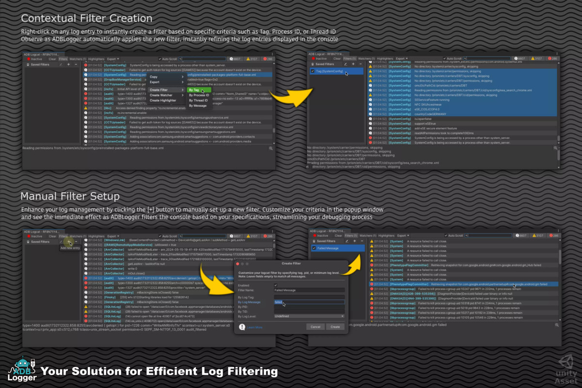 ADBLogger - Pro Logcat Console