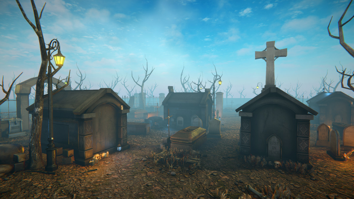 Realistic Cemetery Asset Package