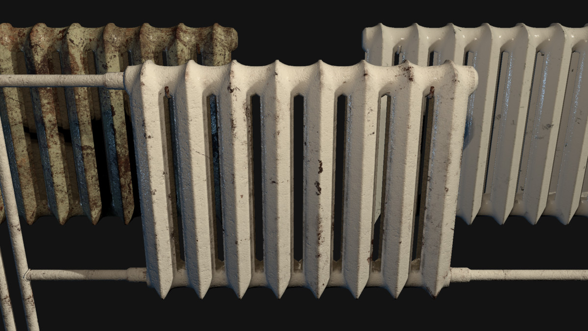 Old Soviet radiators USSR